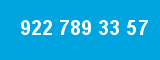 922 789 33 57 922 789 33 57